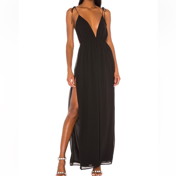 superdown Dresses & Skirts - SOLD superdown Natasha maxi dress in Black